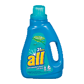 All&nbsp;Laundry Detergent Liquid&nbsp;2X Ultra Fresh Rain 32 Loads Full-Size Picture